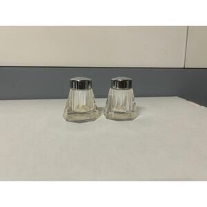 NEW Lenox Jeweled Ice Salt & Pepper Shakers. KK430